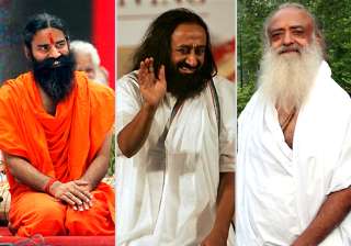babas like ramdev sri sri asaram emerging as big... babas like ramdev sri sri asaram emerging as big...