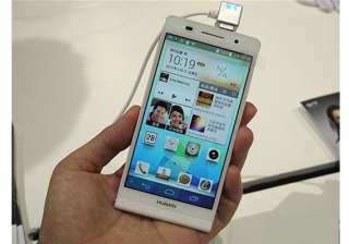 huawei launches super slim ascend p6 in india -... huawei launches super slim ascend p6 in india -...