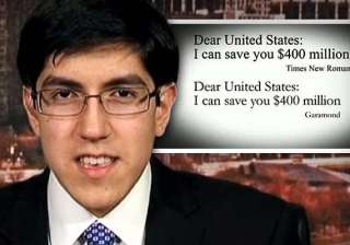 teenager suvir mirchandani shows us govt how to... teenager suvir mirchandani shows us govt how to...
