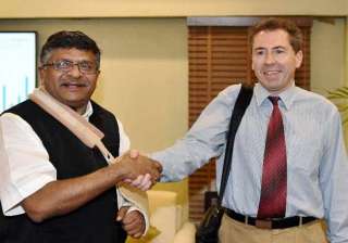 ravi shankar prasad wants apple to set up r d... ravi shankar prasad wants apple to set up r d...