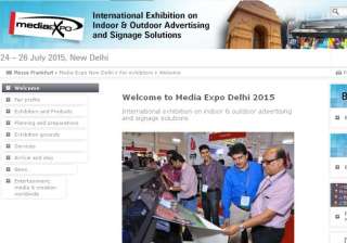 media expo delhi 2015 to take place from july 24... media expo delhi 2015 to take place from july 24...