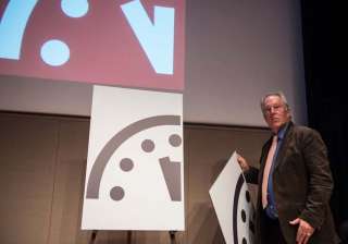 the doomsday clock is ticking again. it is now... the doomsday clock is ticking again. it is now...