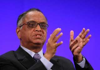 narayana murthy thanks bala mohandas pai for 2nd... narayana murthy thanks bala mohandas pai for 2nd...
