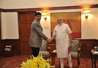 rbi governor rajan meets narendra modi - India TV rbi governor rajan meets narendra modi - India TV
