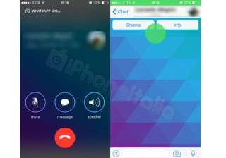 whatsapp s new voip feature s images leak online... whatsapp s new voip feature s images leak online...