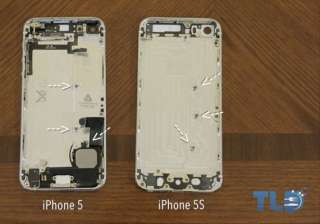 iphone 5s gold and graphite back shells appear in... iphone 5s gold and graphite back shells appear in...