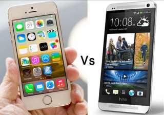 iphone 5s vs. htc one a comparison - India TV iphone 5s vs. htc one a comparison - India TV