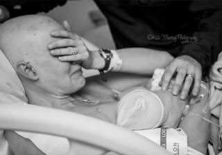 viral photo newborn baby latching on his cancer... viral photo newborn baby latching on his cancer...