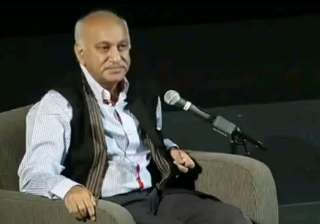 pakistani journo irks mj akbar what happened next... pakistani journo irks mj akbar what happened next...