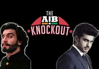 aib knockout with ranveer singh and arjun kapoor... aib knockout with ranveer singh and arjun kapoor...