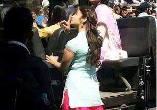 alia bhatt spotted in punjabi look on the sets of... alia bhatt spotted in punjabi look on the sets of...