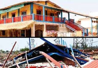 bhopal civic authorities demolish aarakshan set -... bhopal civic authorities demolish aarakshan set -...