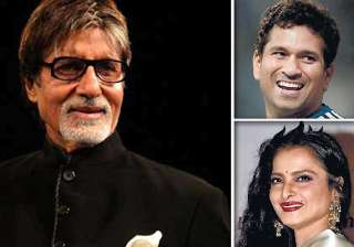 big b gives thumbs up to sachin rekha for rs... big b gives thumbs up to sachin rekha for rs...