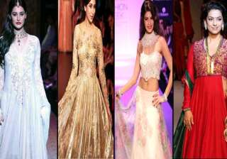 bollywood showstoppers at the lakme fashion week... bollywood showstoppers at the lakme fashion week...