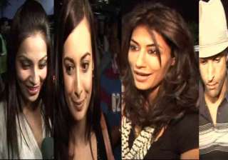 bollywood stars leave for iifa event in singapore... bollywood stars leave for iifa event in singapore...