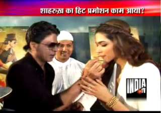 can t stop smiling srk on success of chennai... can t stop smiling srk on success of chennai...