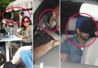 caught deepika ranveer on a date as ranbir... caught deepika ranveer on a date as ranbir...