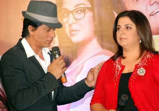 farah hopes srk will loosen the purse strings for... farah hopes srk will loosen the purse strings for...