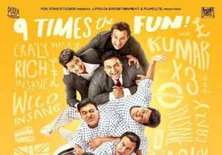 sajid khan s humshakals first poster out view... sajid khan s humshakals first poster out view...