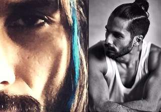 shahid kapoor s quirky new act gets a blue streak... shahid kapoor s quirky new act gets a blue streak...