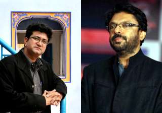 sanjay leela bhansali prasoon joshi named for... sanjay leela bhansali prasoon joshi named for...