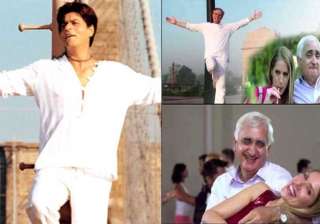 shah rukh khan impressed by salman khurshid s kal... shah rukh khan impressed by salman khurshid s kal...