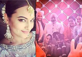 sonakshi sinha s brother gets married pm modi... sonakshi sinha s brother gets married pm modi...