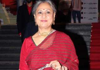 jaya bachchan applaudes filmmakers choice to... jaya bachchan applaudes filmmakers choice to...