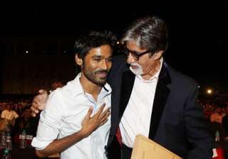 amitabh praises dhanush as an actor - India TV amitabh praises dhanush as an actor - India TV