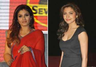 raveena tandon s two anushka sharma s three songs... raveena tandon s two anushka sharma s three songs...