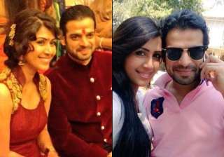karan patel and fiancee ankita bhargava s cozy... karan patel and fiancee ankita bhargava s cozy...