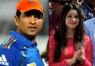 sara tendulkar is not joining films sachin... sara tendulkar is not joining films sachin...