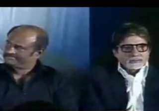 amitabh bachchan is my inspiration says rajnikant... amitabh bachchan is my inspiration says rajnikant...