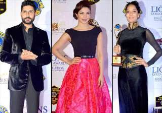 lions gold awards 2015 priyanka abhishek varun... lions gold awards 2015 priyanka abhishek varun...