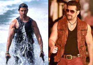 salman khan and hrithik roshan competing for... salman khan and hrithik roshan competing for...