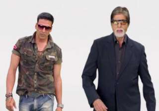 big b hrithik akshay together in birju song -... big b hrithik akshay together in birju song -...