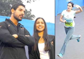 mumbai marathon 2015 john abraham attends the... mumbai marathon 2015 john abraham attends the...