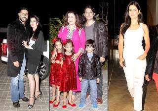 farah khan farhan akhtar celebrates birthday... farah khan farhan akhtar celebrates birthday...