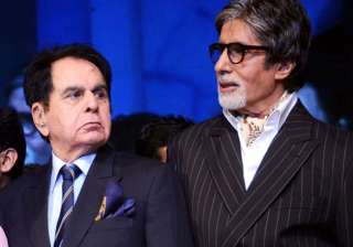 dilip kumar amitabh bachchan conferred padma... dilip kumar amitabh bachchan conferred padma...