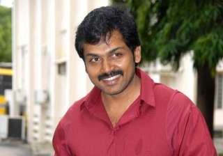 karthi polishing his telugu for next film - India... karthi polishing his telugu for next film - India...