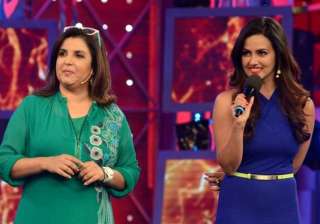 bigg boss weekend ka halla bol sana leaves farah... bigg boss weekend ka halla bol sana leaves farah...