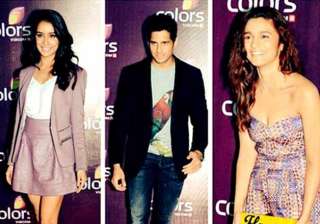 colors party alia sidharth shraddha varun turn up... colors party alia sidharth shraddha varun turn up...