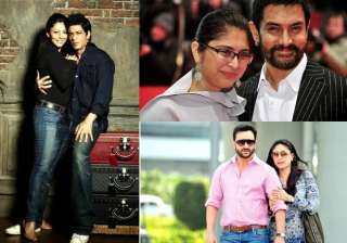 shah rukh aamir saif s wives victims of love... shah rukh aamir saif s wives victims of love...