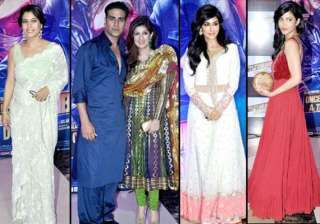 kajol kangana akshay twinkle attend ekta kapoor s... kajol kangana akshay twinkle attend ekta kapoor s...