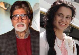 kangana ranaut finds an admirer in amitabh... kangana ranaut finds an admirer in amitabh...