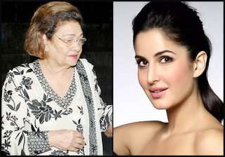 katrina meets ranbir s grandmother after denying... katrina meets ranbir s grandmother after denying...