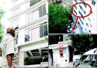 narrow escape for shyam benegal building glass... narrow escape for shyam benegal building glass...