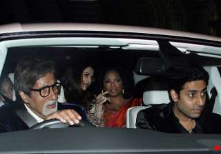 oprah winfrey meets aishwarya beti b attends... oprah winfrey meets aishwarya beti b attends...