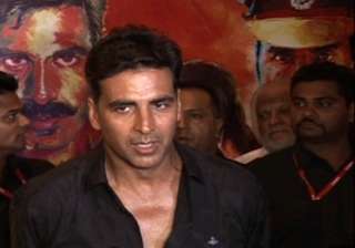 our job is to entertain viewers akshay tells... our job is to entertain viewers akshay tells...