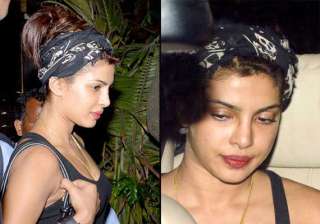 priyanka chopra spotted glum without makeup view... priyanka chopra spotted glum without makeup view...